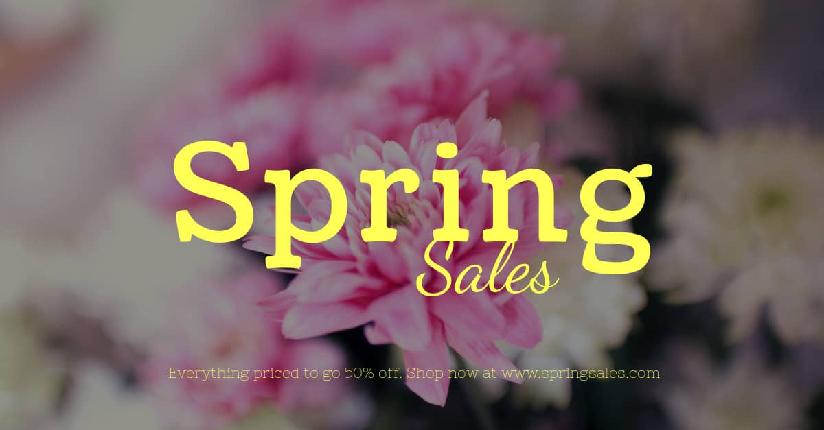 Graphic Advertising spring-sales-MM-Website-Design Graphic Advertising - Spring Sales - MM Website Design